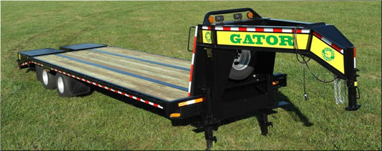 GOOSENECK TRAILER 30ft tandem dual - all heavy-duty equipment trailers special priced  Ohio County, Kentucky